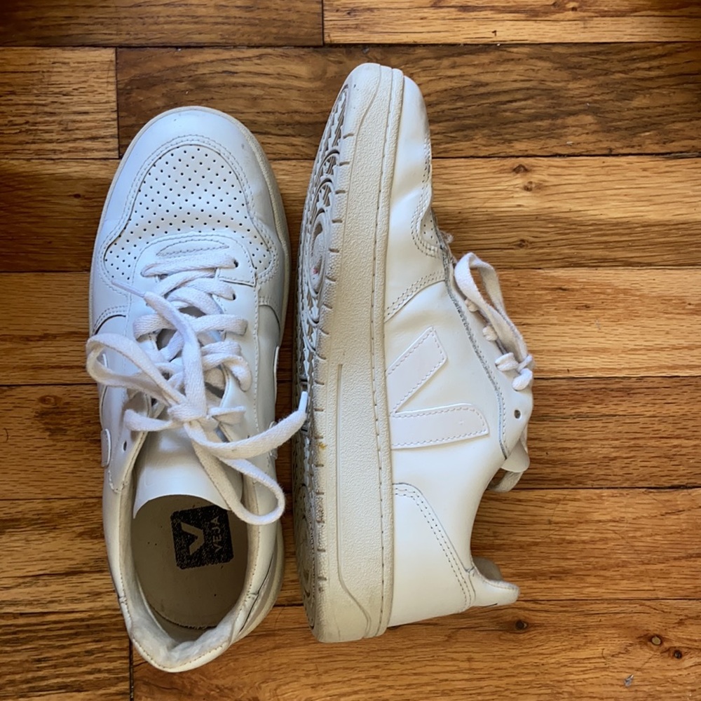 Veja V-10 White Sneakers